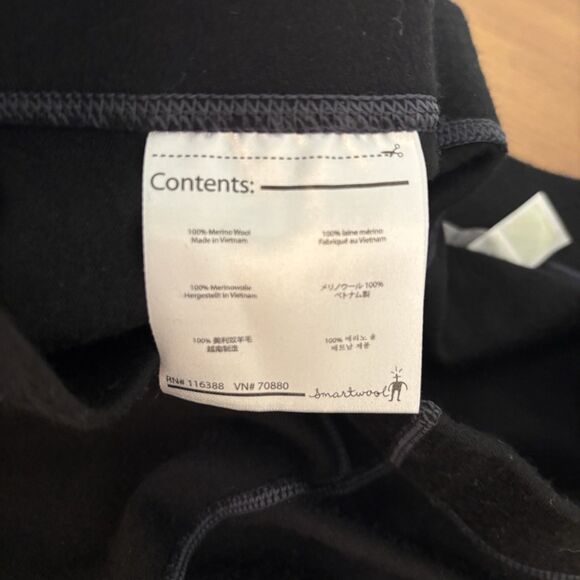 Smartwool Men XXL Merino 250 Bottoms Thermal Long John Base Layer Leggings Black - Picture 7 of 8